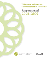 Couverture du rapport - Rapport annuel de la TRNEE - 2008-2009