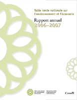 Couverture du rapport - Rapport annuel de la TRNEE - 2006-2007