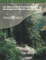 Couverture du rapport - Les indicateurs d'environnement et de développement durable pour le Canada