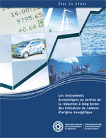 Couverture du rapport - Les instruments économiques au service de la réduction à long terme des émissions de carbone d'origine énergétique