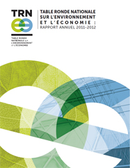 Couverture du rapport - Rapport annuel de la TRNEE - 2011-2012